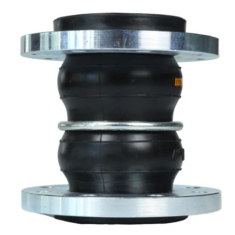 Double ball rubber expansion joint