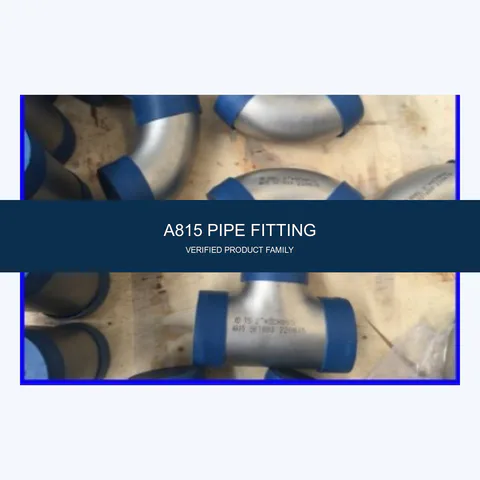 A815 Pipe Fitting