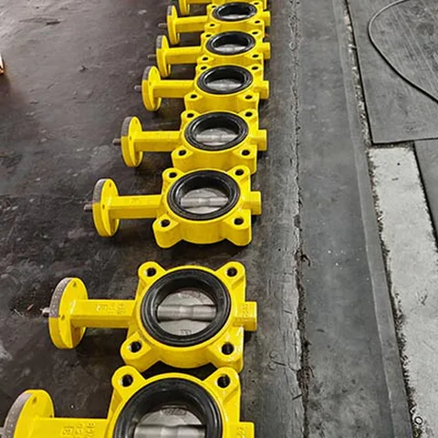 18′′ Hard Back Seat Lug Butterfly Valve with Pin DN450 PN10