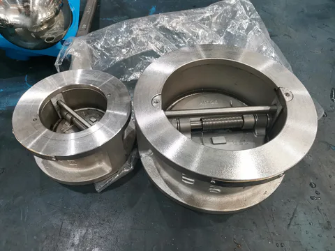API594 CF8 wafer check vavle dual disc stainless steel