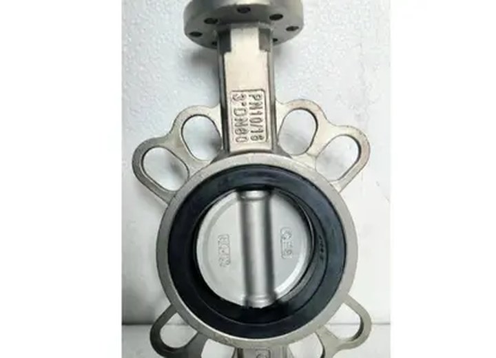 D71X-16P Stainless Steel Wafer Butterfly Valve