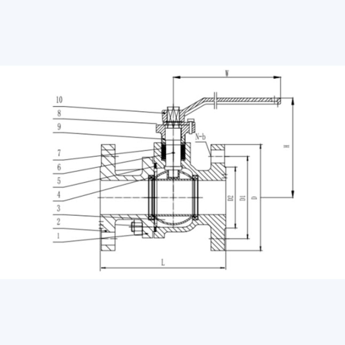 Q41F-16 Ball Valve product view