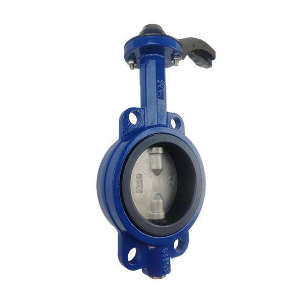 DN100 4inch Hard Back Seat Wafer body Butterfly Valve product view