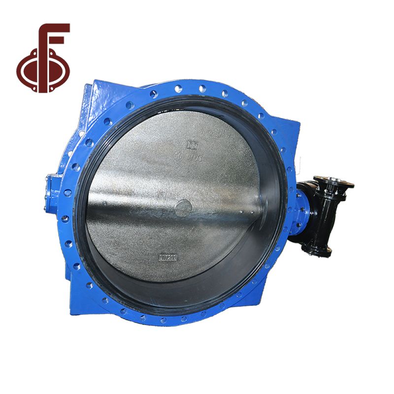DN1200 Flange Butterfly Valve with Supporting Legs