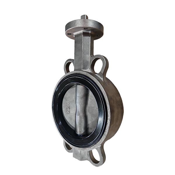 PN25 DN125 CF8 Wafer Butterfly Valve with Soft Seat