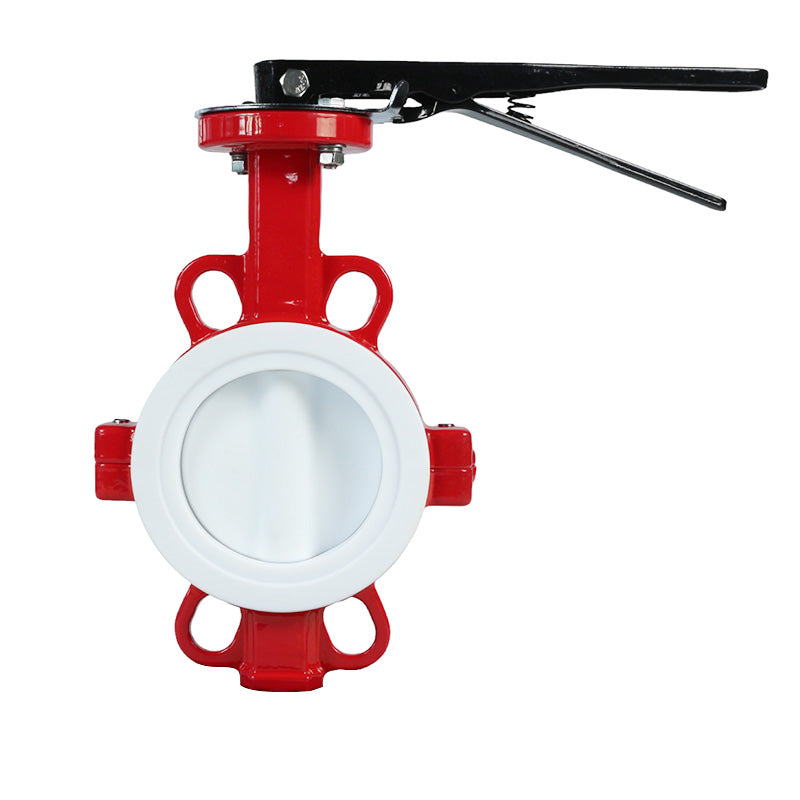 PTFE Coated Butterfly Valve(Wafer Type)
