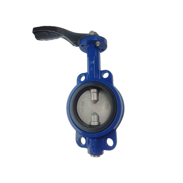 DN100 4inch Hard Back Seat Wafer body Butterfly Valve product view