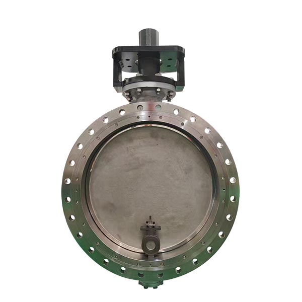 CF8 Double Flange High Performance Butterfly Valve DN1000 PN16 product view