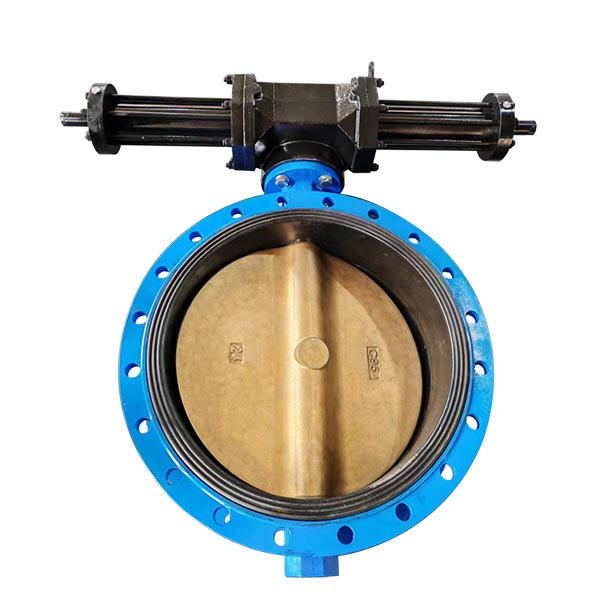 EPDM Seat C954 Disc Hydraulic Flange Butterfly Valve