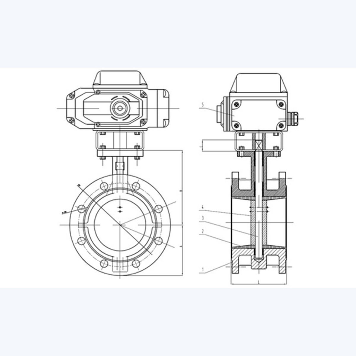 D941X-16Q Butterfly Valve product view