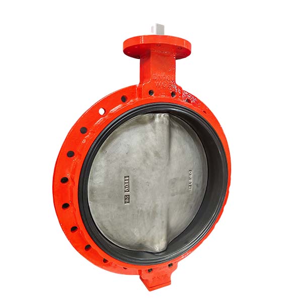 DN700 WCB Soft Replaceable Seat Single Flange Butterfly Valve