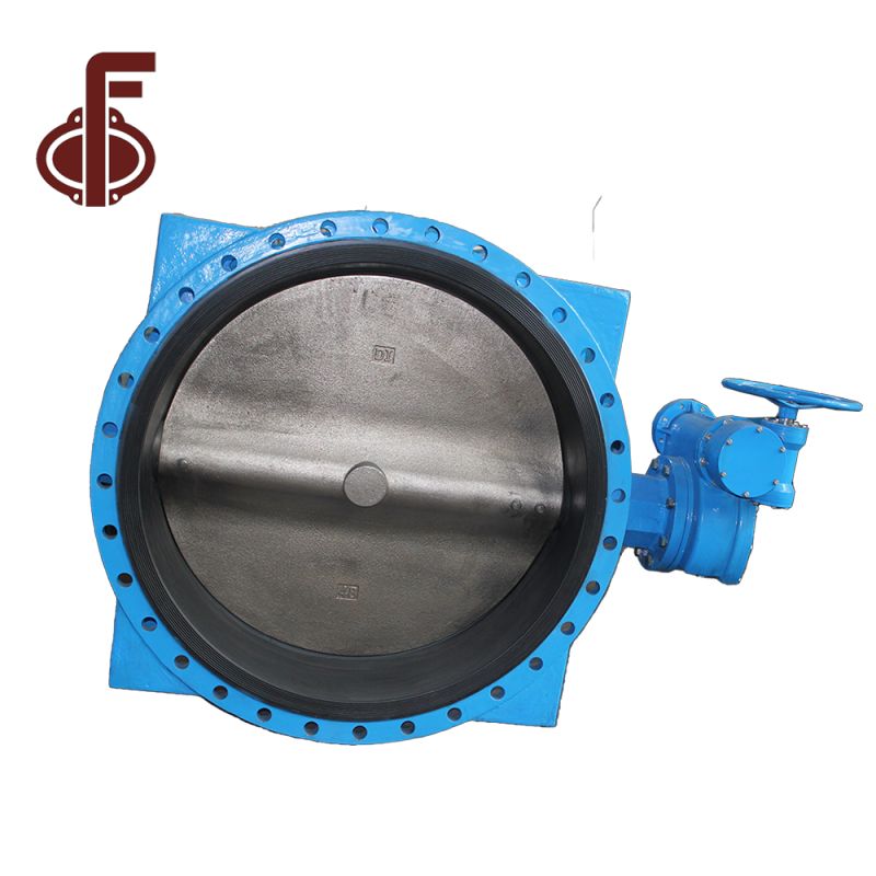 DN1200 Flange Butterfly Valve with Supporting Legs
