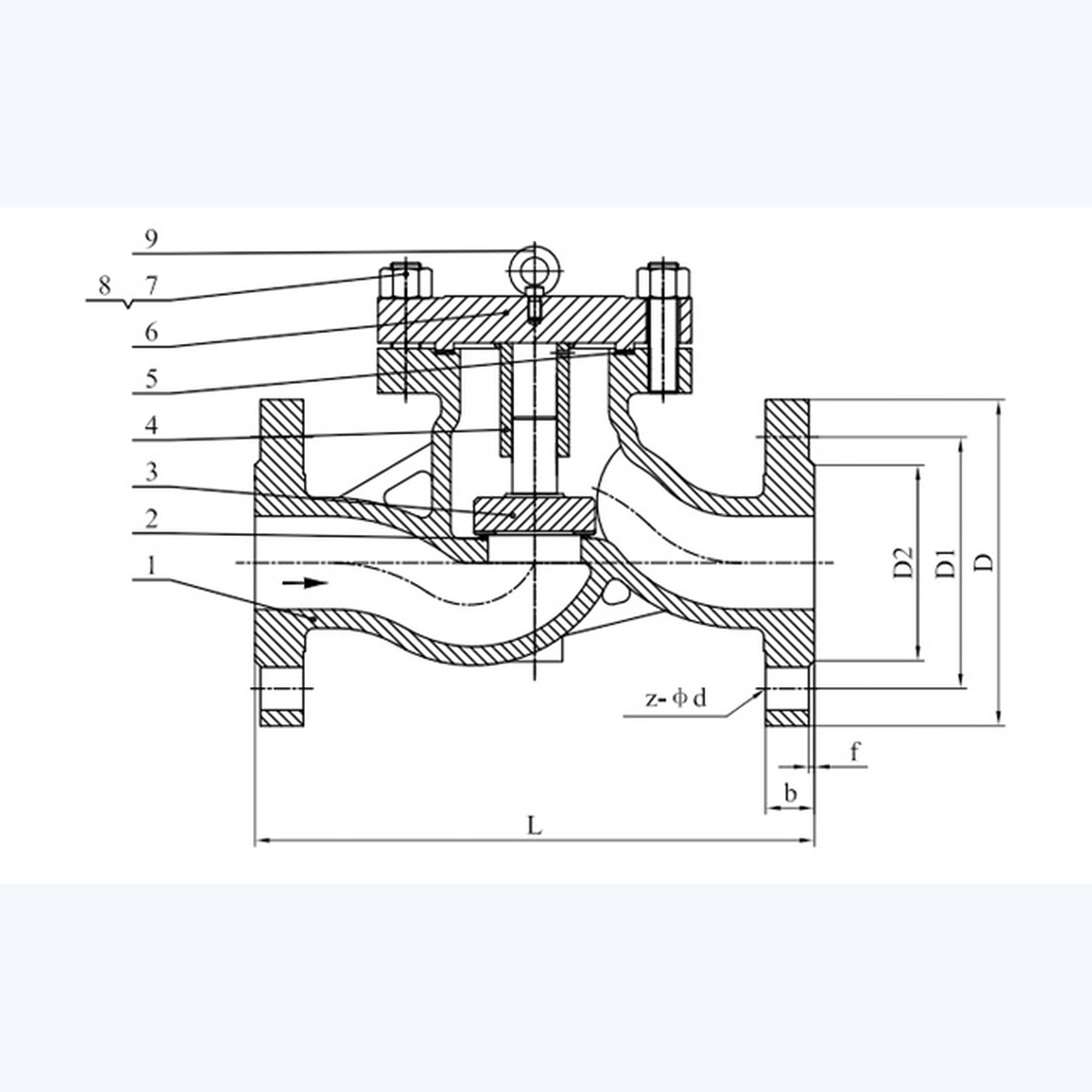 H41H-16C Check Valve