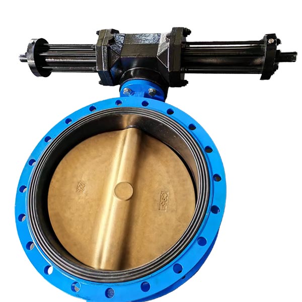EPDM Seat C954 Disc Hydraulic Flange Butterfly Valve