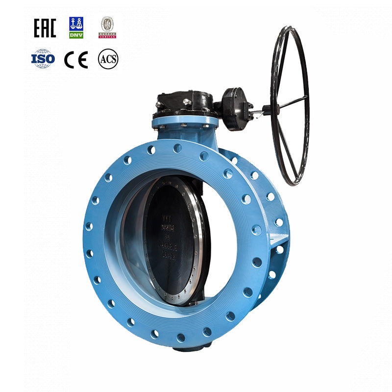 Resilient Seated Double Eccentric Flanged Butterfly Valve product view