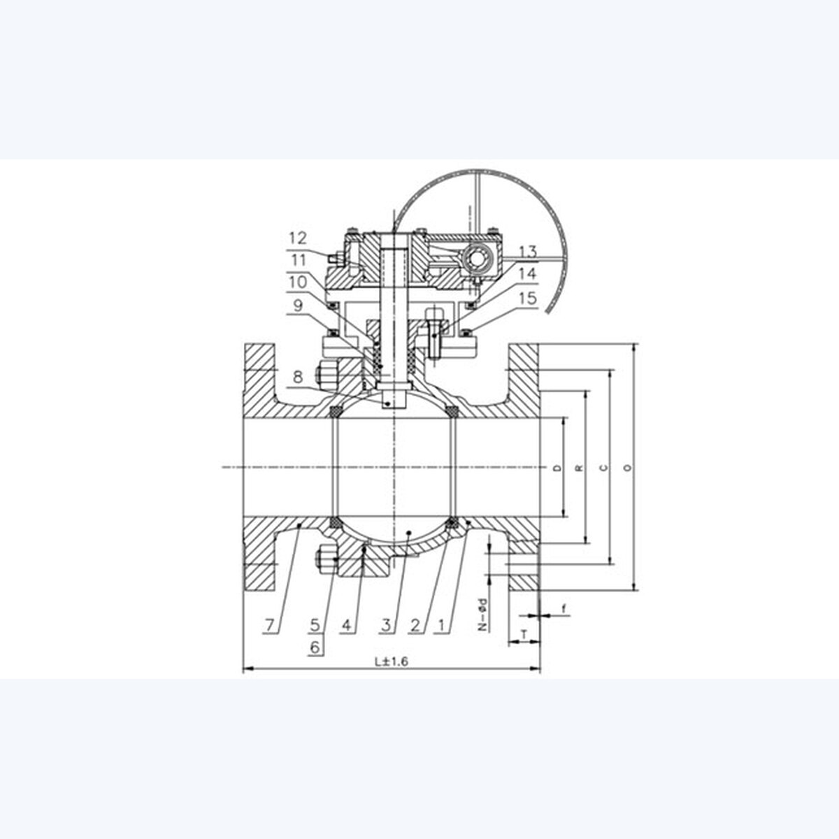 Q341F-16P Ball Valve product view