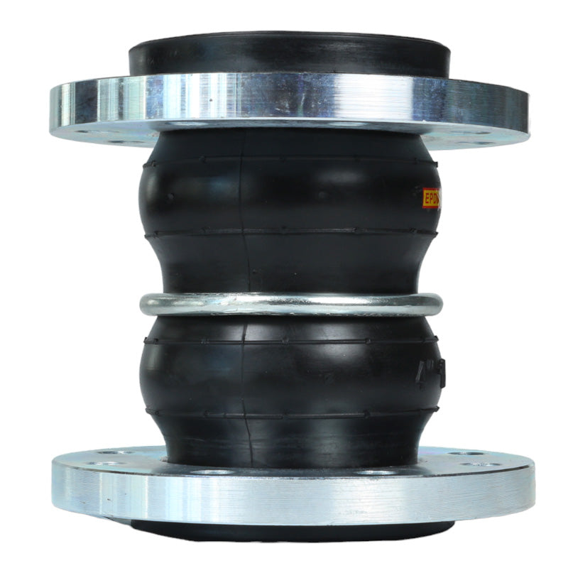 Double ball rubber expansion joint
