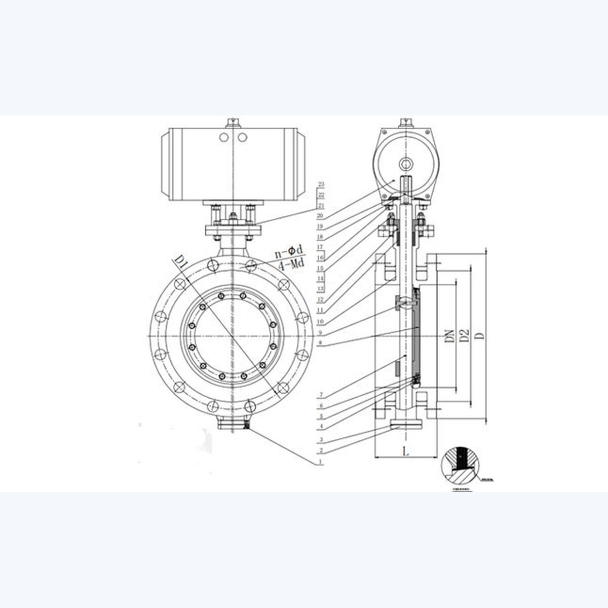D643H Butterfly Valve