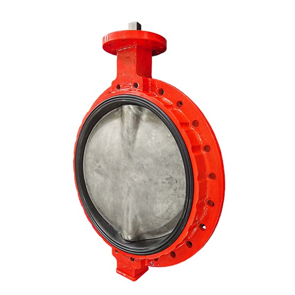 DN700 WCB Soft Replaceable Seat Single Flange Butterfly Valve