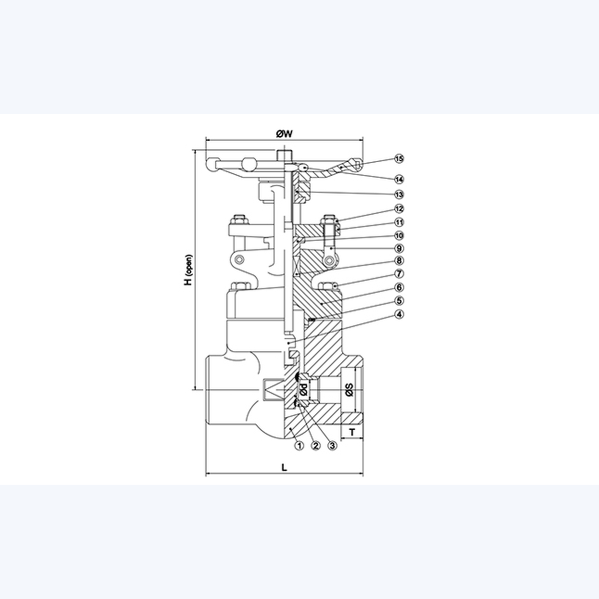 Z61H Gate Valve