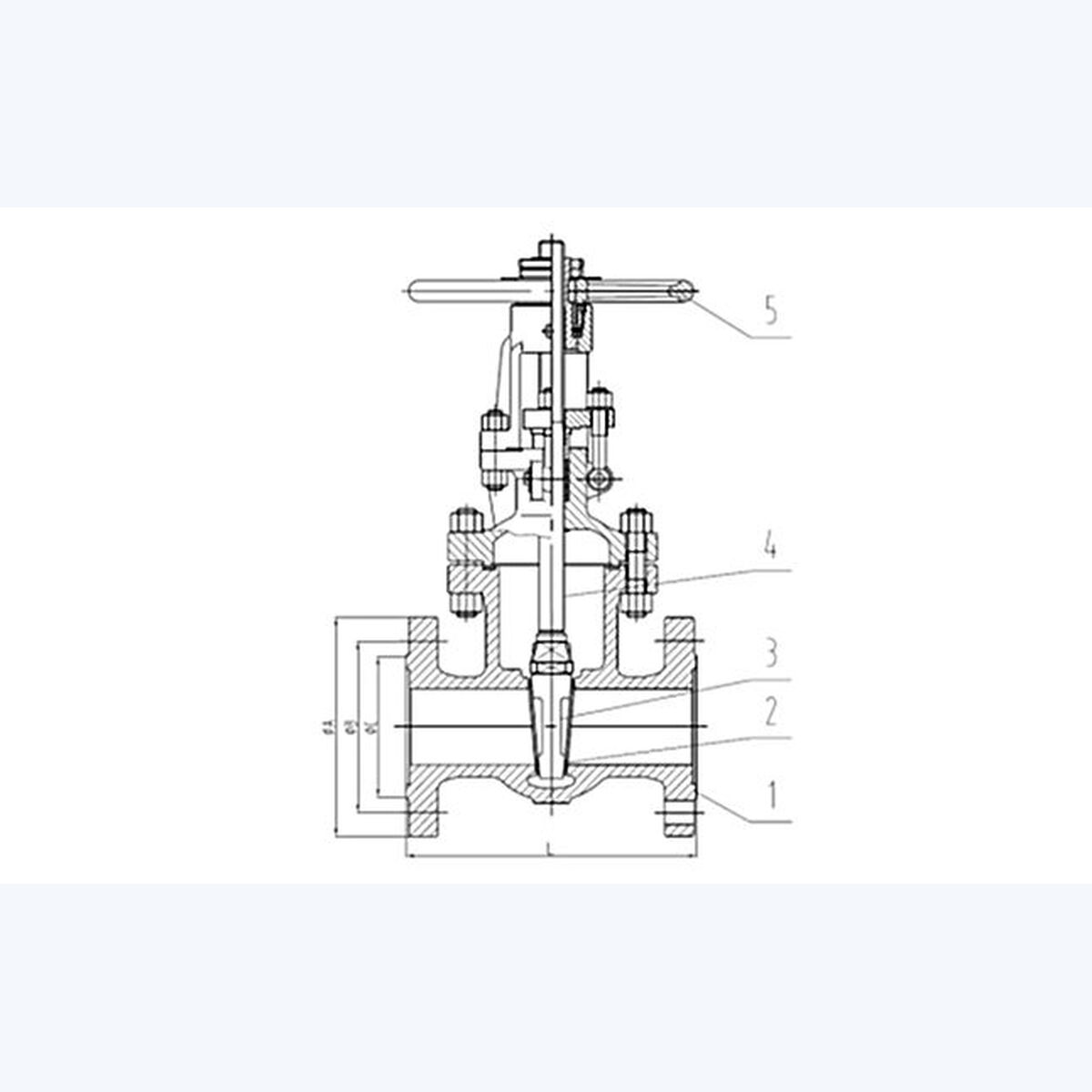 Z41H-16C Gate Valve