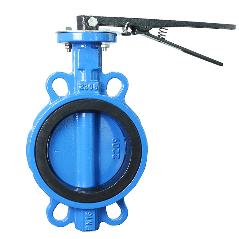Wafer Butterfly Valve with Valve Plate Spray Painting (Through Shaft Without Pin) product view