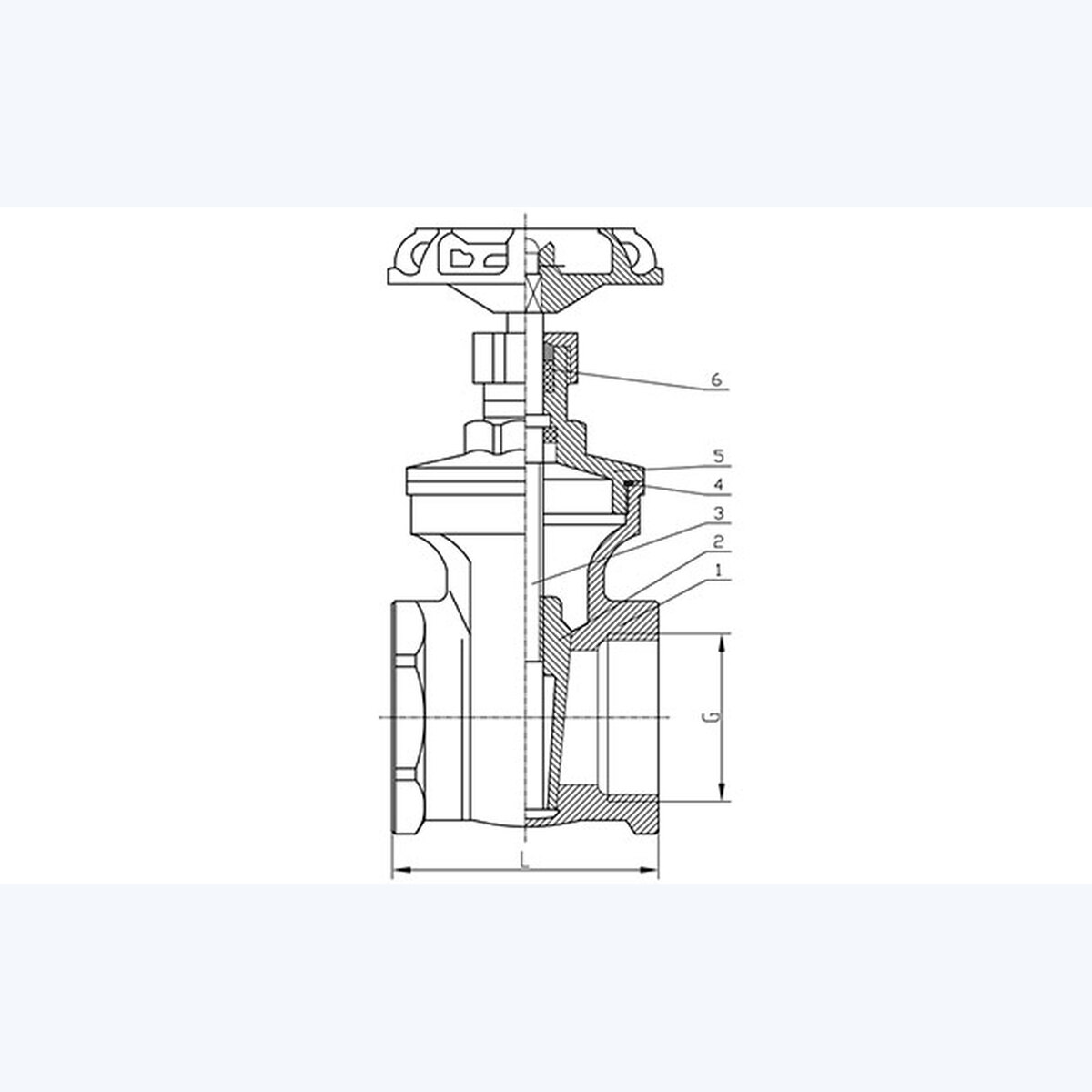 Z15W-16P Gate Valve product view