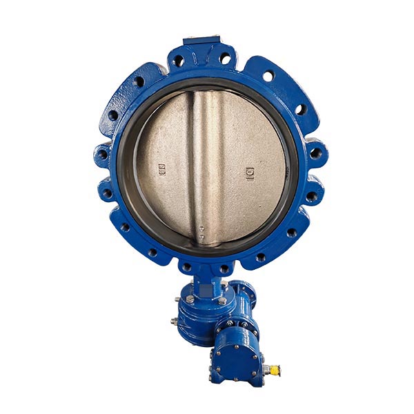 18″ Hard Back Seat Lug Butterfly Valve with Pin DN450 PN10
