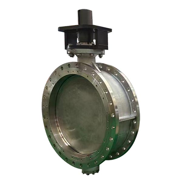 CF8 Double Flange High Performance Butterfly Valve DN1000 PN16 product view