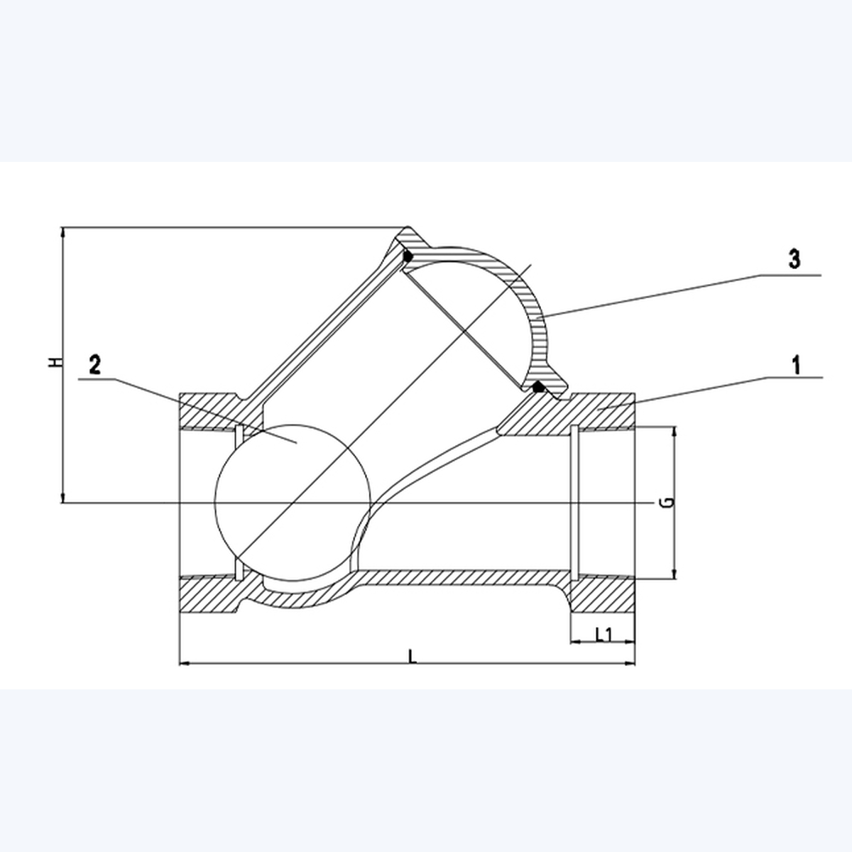 HQ11X-16Q Check Valve