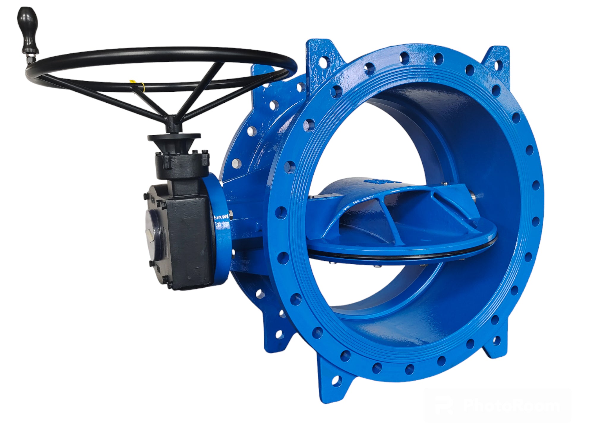Resilient Seated Double Eccentric Flanged Butterfly Valve product view