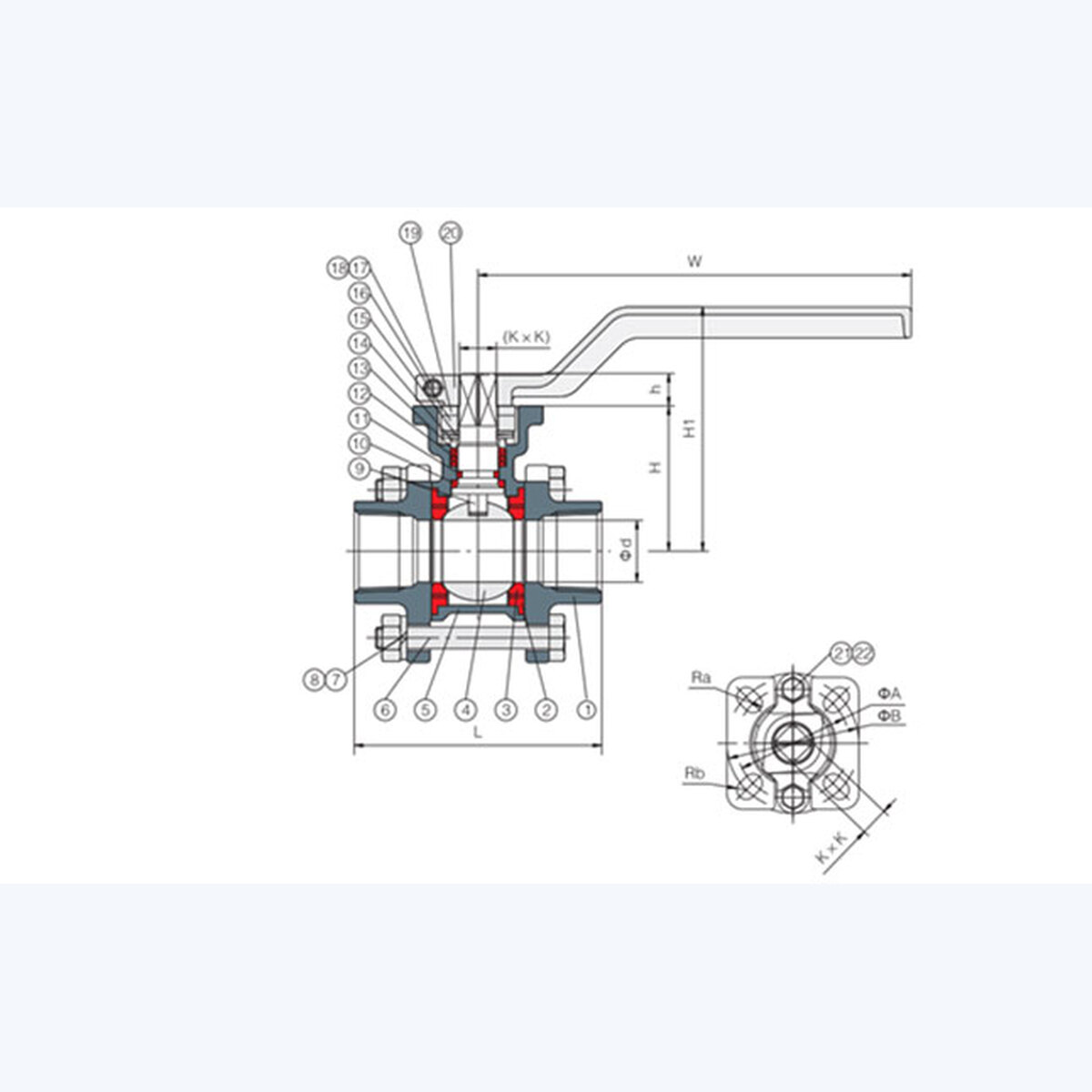Q11F-16P Ball Valve product view