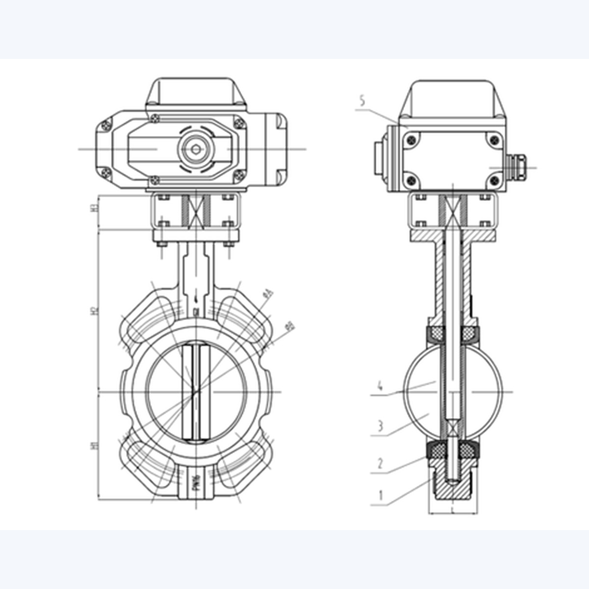 D971X-10Q Butterfly Valve product view