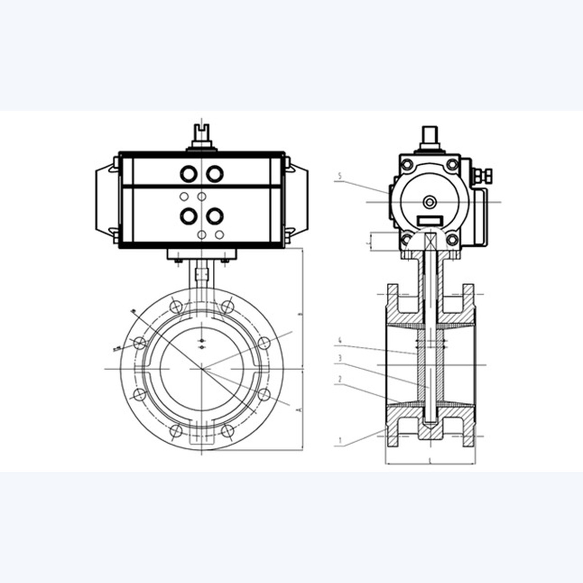 D641X-16Q Butterfly Valve