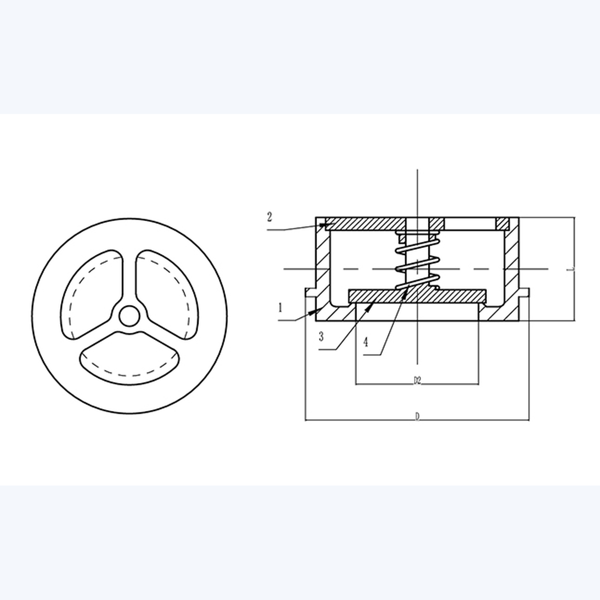 H71W-16P Check Valve