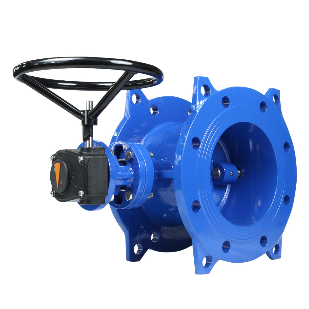 Resilient Seated Double Eccentric Flanged Butterfly Valve product view