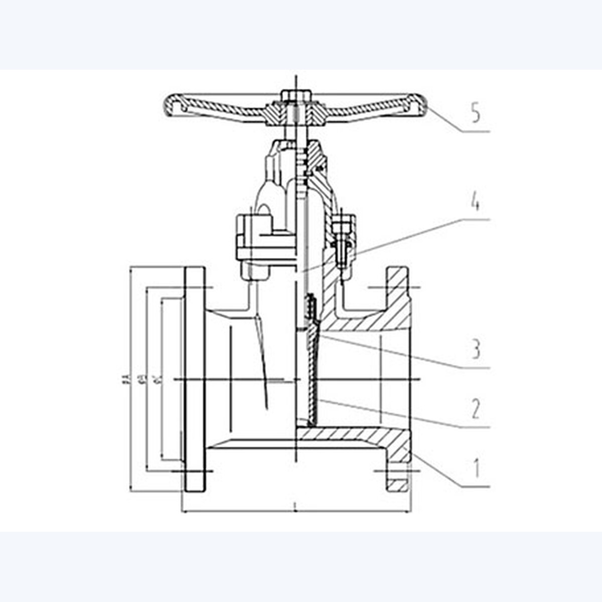 Z45X-16Q Gate Valve product view