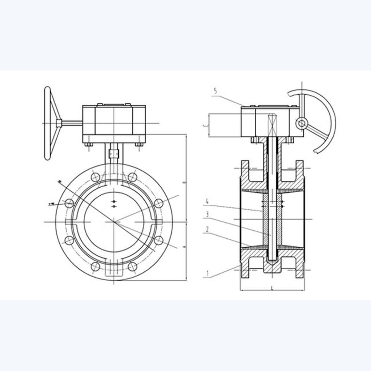 D341X Butterfly Valve product view