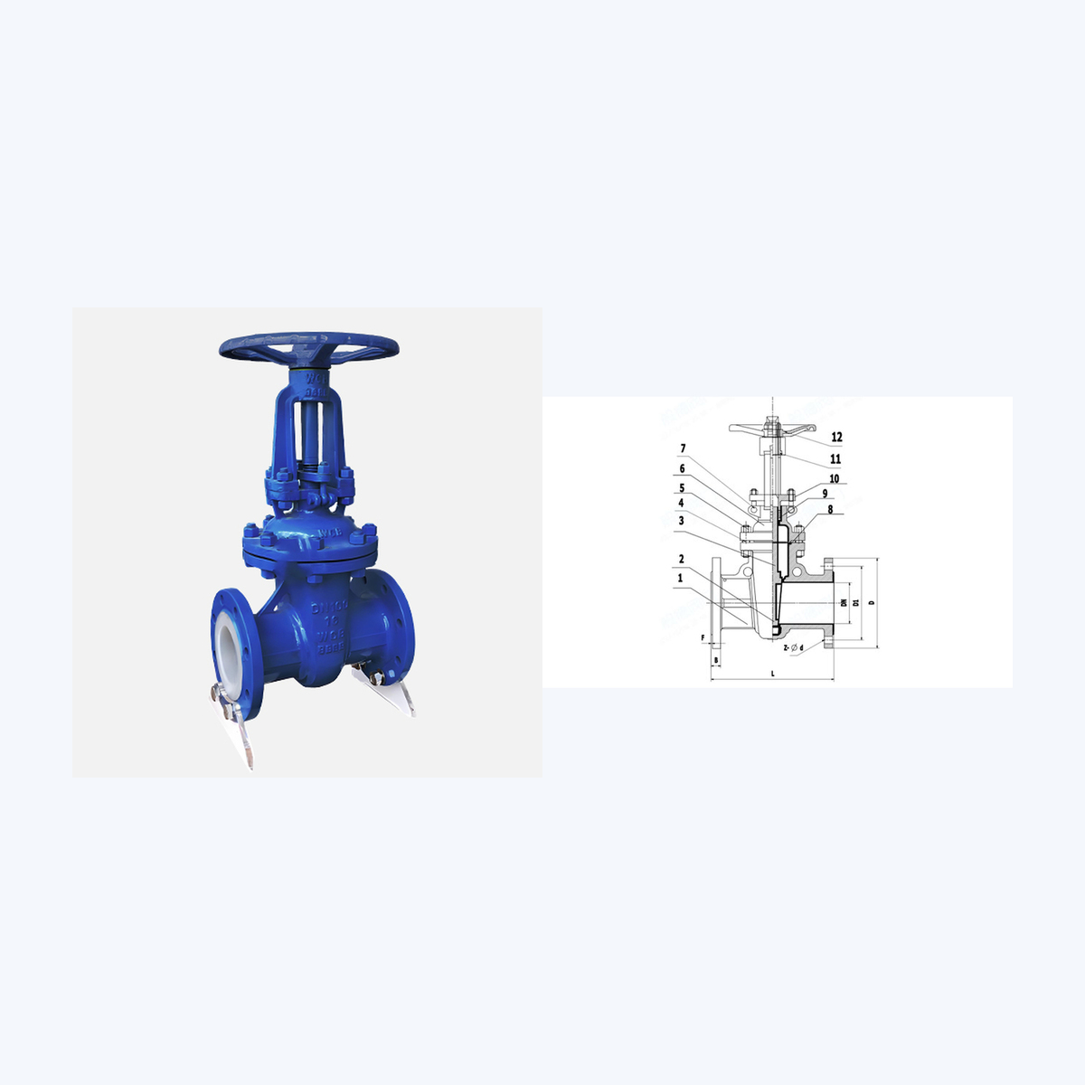 Z41F46-16C Gate Valve