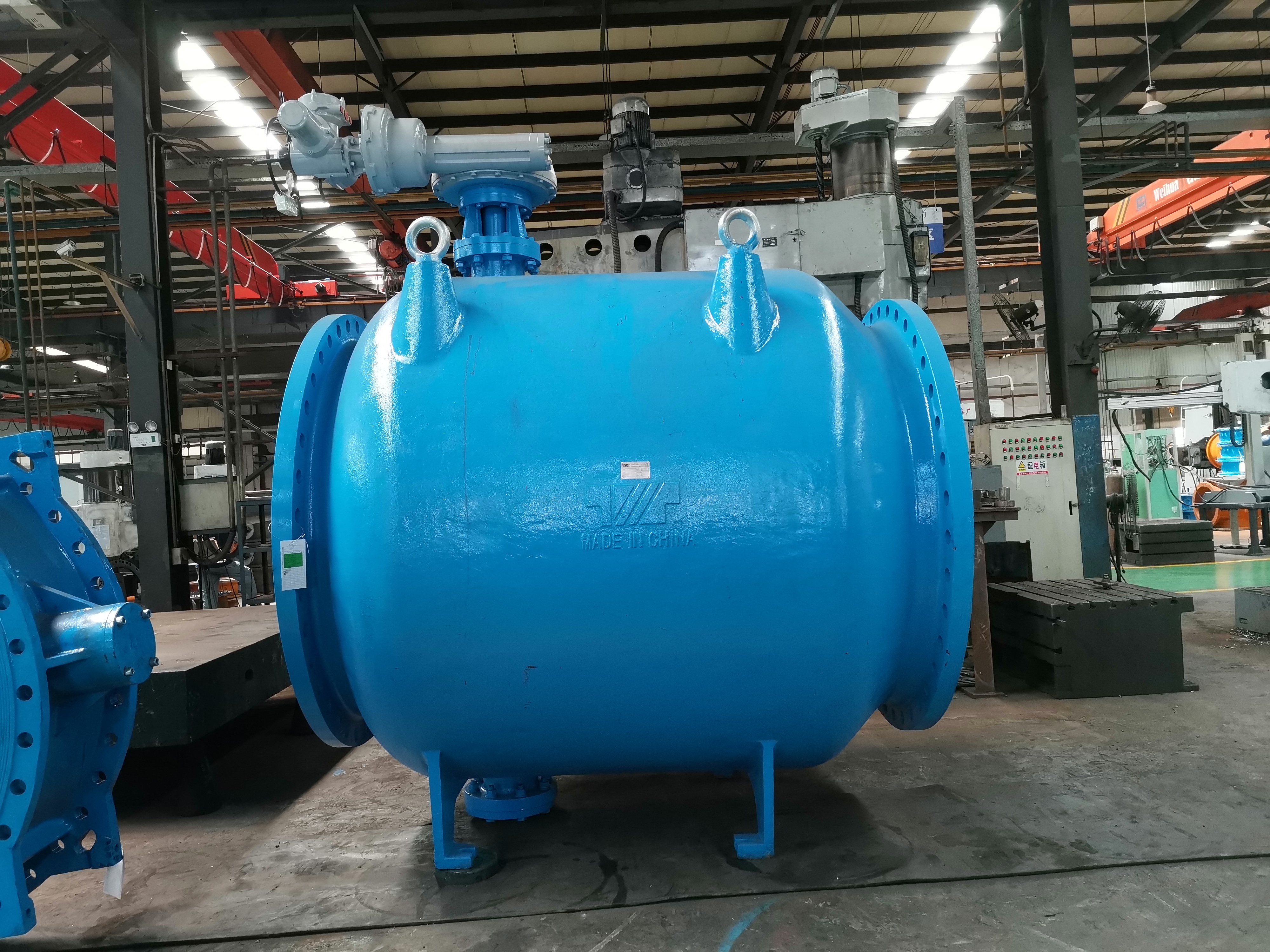 Big Size 72 Inch Cast Iron Electric Water Industrial Flow Control Plunger Needle Valve
