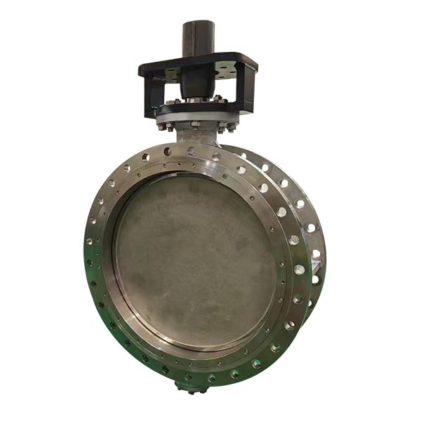 CF8 Double Flange High Performance Butterfly Valve DN1000 PN16 product view