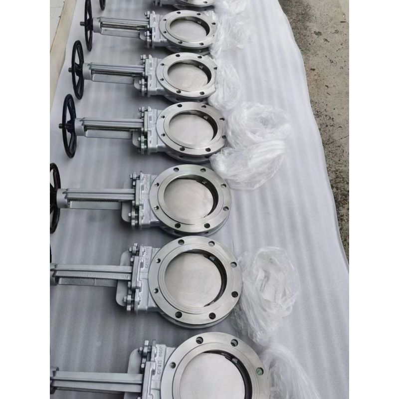 SS/DI PN10/16 Class150 Flange Knife Gate Valve product view