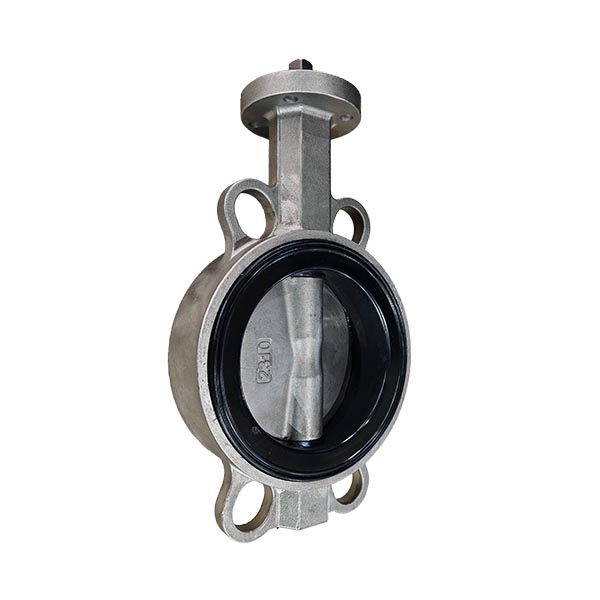 PN25 DN125 CF8 Wafer Butterfly Valve with Soft Seat