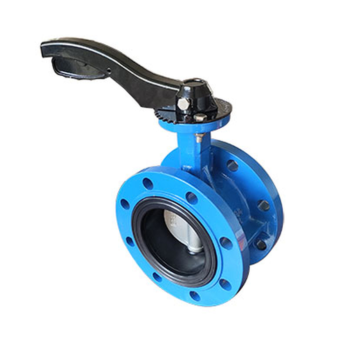 EN593 Replaceable EPDM Seat DI Flange Butterfly Valve