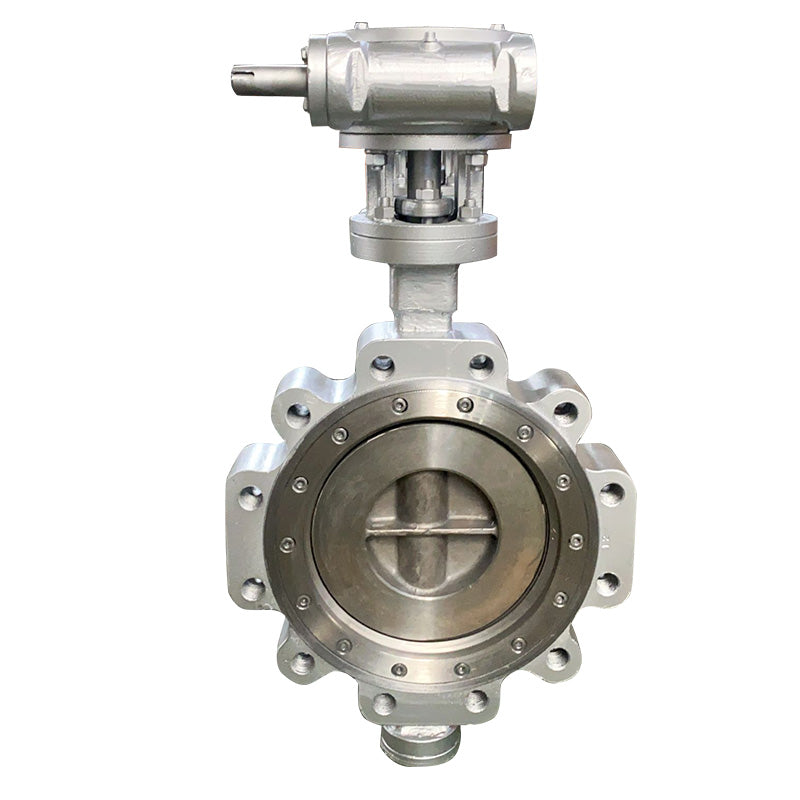 Triple eccentric carbon steel lug butterfly valve