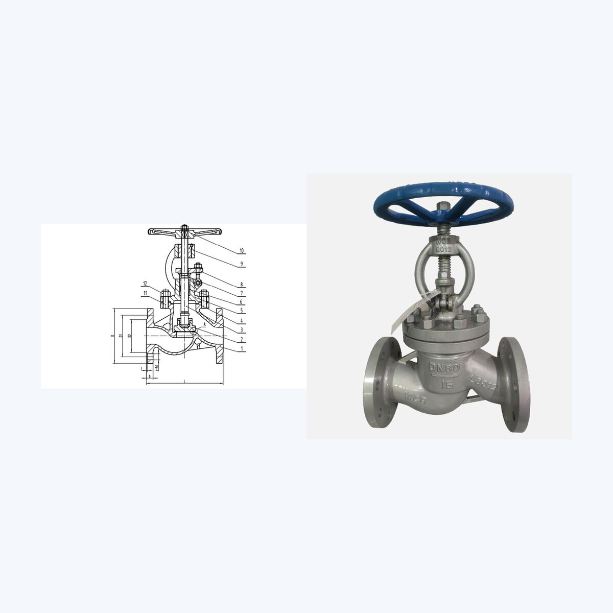 J41H-16C Globe Valve